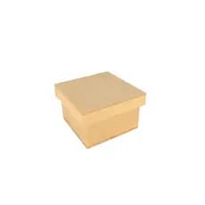 Mdf Caixa 7x7x5cm Tampa Sapato
