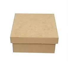 Mdf Caixa 12x12x5cm Tampa Sapato DV