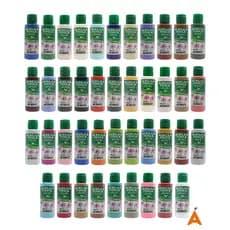 Tinta Acrílica Fosca 60ml Acrilex - Kit 6 Frascos P/ Pintar Impressão 3D - Escolha as Cores No Chat