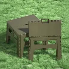 Mesa Dobravel Compacta Camping Resistente c/ Alça