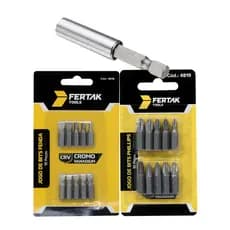 Jogo Bits Fenda Philips e Adaptador Magnetico