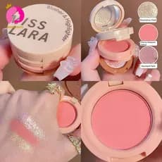 3 Em 1 Paleta De Blush 3 Camadas Palate Iluminador Com 2 Cores Para Rosto Pó De Contorno Facial Champanhe Gold Bronzer /Maquiagem