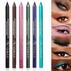 Caneta de maquiagem Multifuncional Caneta de maquiagem Monocrom谩tica Eyeliner Eyeliner Pearl Glitter Eyeliner Gel