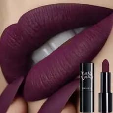 Batom Noturno Escuro Para Halloween , À Prova D'água E De Longa Duração , Preto , Roxo , Fosco , Maquiagem , Cosméticos