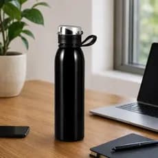 Garrafa de Água Inox a Vácuo Resistente Squeeze Suco Chá Academia