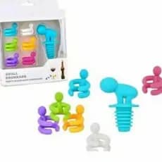 Tampa e/ou Marcador de Drink Silicone Copo Taça Diversos