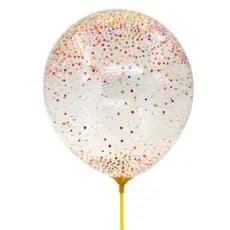 Balões com Bolinhas de Isopor Confeti  Magic - 5 unidades
