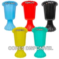 Vaso Decoração Grego Plastico Decorativo 2 Unidades