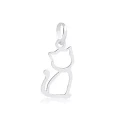 PINGENTE GATINHO PRATA 925