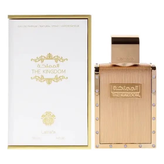 Perfume The Kingdon Lattafa EDP 100ml + Porta Perfume