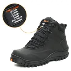 Bota Segurança Trabalho Epi C.a Laudo Inmetro + Palmilha Gel