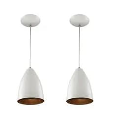 Pendente Kit 2 Bala luminárias Vegas Decoração Sala, Cozinha, Balcao Envio imediato