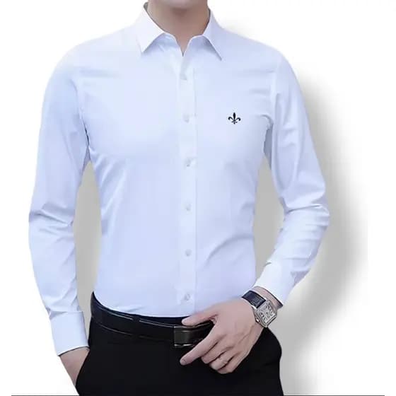 CAMISA SOCIAL Manga Longa Slim Fit D / CAMISA CASUAL para Eventos, Casamentos, Batismo, Festas
