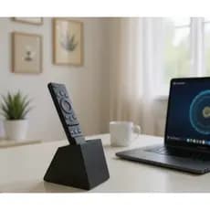 Suporte Controle Remoto Parede ORGANIZADOR INOVADOR Móveis Superfícies Laterais Prático Moderno