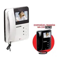Monitor Extensão PT-3005 Para Os Video Porteiros Color Pt-3000 e 3400 Protection
