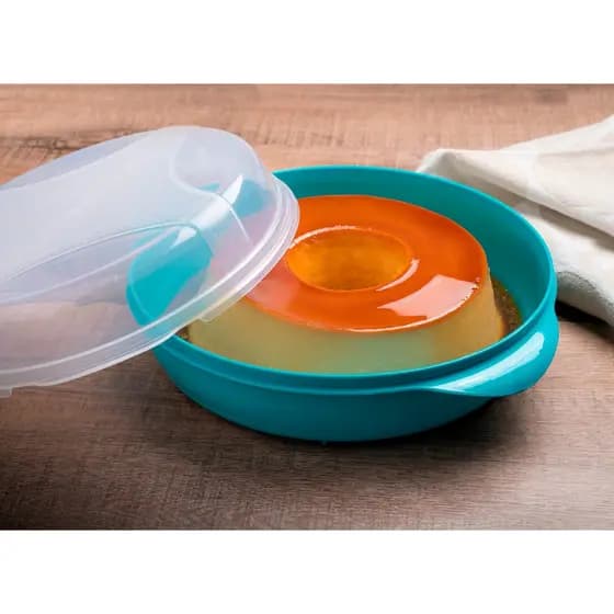 Porta Bolo Multiuso Redondo -  Tampa Alta 1,8 L Top Line