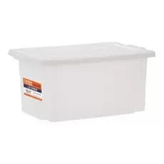 Caixa 12 L C/tampa Linha Pro Paramount Branco Liso