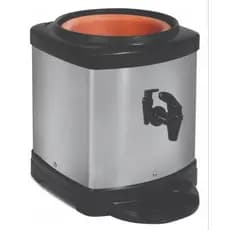 Suporte Bebedouro inox para galão de água com Cuba barro
