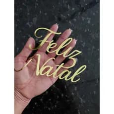 Kit 4 Topos de Bolo Natalinos –Topo de bolo  Natal - Topper de natal- Topper natalino - Decoração de Natal