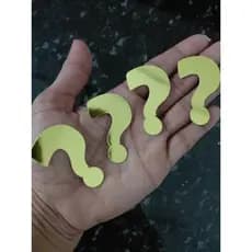 kit apliques interrogação para chá  revelação em papellamicote - chá revelação - scrap