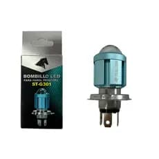 Lâmpada de Led Para Moto Carro H4 Bombillo 6500K 1500lm Alto Baixo Super Branca