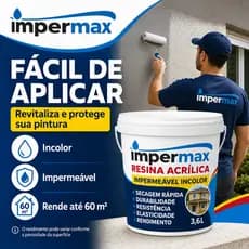 Resina acrilica blinda parede alto rendimento e fácil aplicação revitaliza a tinta da sua parede