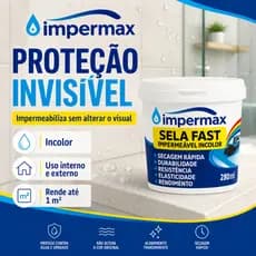 SELA FAST 280 ml Invisível  Selante Impermeável  Agente  Transparente  SECA RAPIDO E FACIL DE USAR