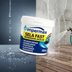 Impermeabilizante invisível liquido 280 Ml Fita liquida multiuso, Box Pia Ralo Trinca Telha Vaso