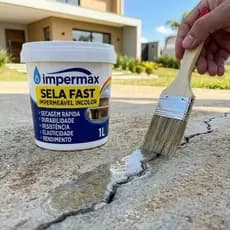 Selante Impermeável  100% TRANSPARENTE liquido multiuso, Box Pia Ralo Trinca Telha Vaso