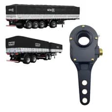 Catraca Freio Manual 28 Estrias Chave 14 3 Furos Caminhão Carreta Resistente