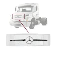 Grade Superior MB 1620 1634 1938 C/ Frisos e Emblema Resistente Aplicação Perfeita