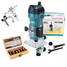 Tupia Manual 6mm M3700b Makita 530 Watts