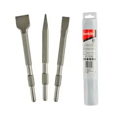 Kit Ponteiro E Talhadeiras Makita 3 Peças d-71320 sext 17mm