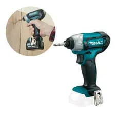 Parafusadeira de Impacto 1/4 TD110DZ Makita 12V (Sem Bateria/Carregador)