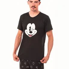 Pijama Masculino Curto Verão Leve Respirável Não Esquenta Conforto Premium