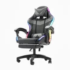 👍🔥Cadeira Gamer com Caixa de Som Bluetooth + Fita de LED 128 Cores – Experiência IMAX Imersiva em Casa!