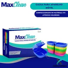 Kit com 3 Caixas Para Aparelho Móvel MaxClean c/ 10 Unidades Cada