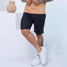Bermudas Moletom Masculinas Esportiva Casual Heyju