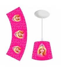 PENDENTE LUMINARIA INFANTIL BEBE- BARBIE TIARA