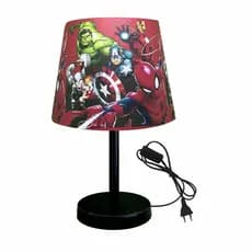 ABAJUR  LUMINARIA INFANTIL 15X20 HEROIS RED