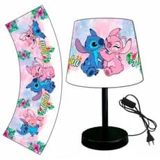 ABAJUR  LUMINARIA INFANTIL QUARTO BEBE 15X20 STITCH ALOHA