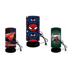 ABAJUR LUMINARIA UNIQUE HOMEM ARANHA AGRUP 1