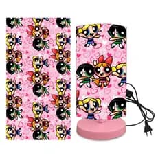ABAJUR LUMINARIA UNIQUE QUARTO BEBE INFANTIL MENINAS SUPER PODEROSAS