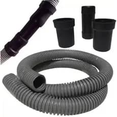 Kit Extensor Mangueira Máquina de Lavar - 1m 28mm Universal com Emendas para Dreno e Saída de Água