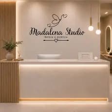 Adesivo de parede personalizado 🖼️✨ logo salão de beleza 💇‍♀️ manicure 💅 sobrancelhas 👁️ cílios 🌸 micropigmentação 🎨2