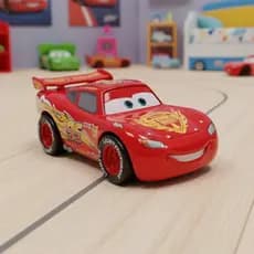 Relâmpago McQueen Filme Cars – Carrinho de Metal Com Fricção e Pneus em Borracha