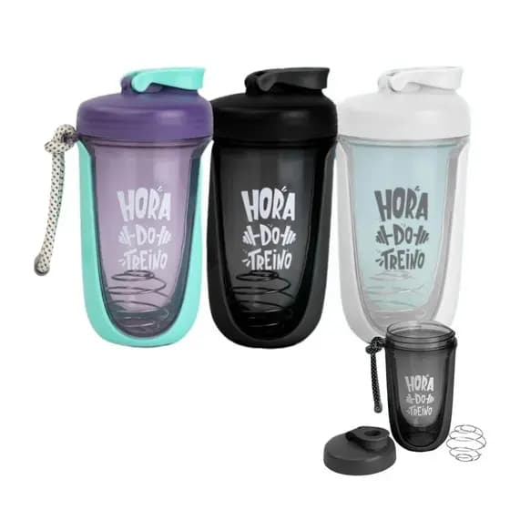 COQUETELEIRA SQUEEZE ESFERA TREINO ACADEMIA 550ML
