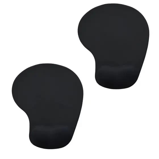 Kit 2 Mouse Pad de Pulso Antiderrapante, Ergonômico Com Apoio De Punho Confortável