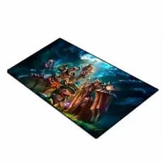 Mouse Pad Extra Grande Borda Costurada Liga dos Lendários