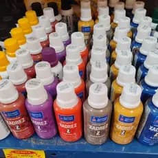 Corante xadrez Hidrocor, Sherwin William preto, vermelho,violeta,laranja,marrom,ocre,azul,verde